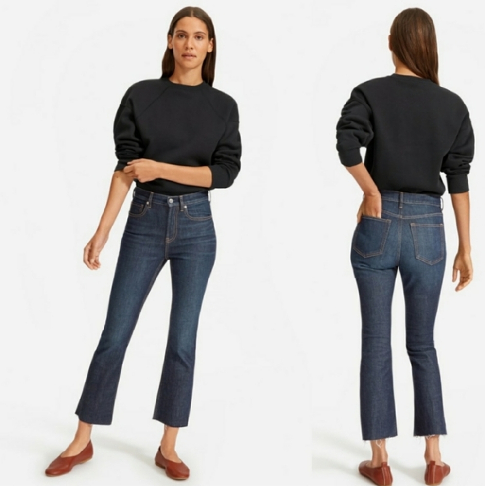Everlane Demi-boot crop Jean dark wash size 27